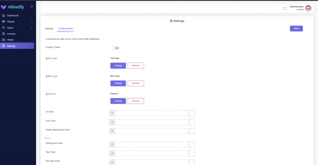 virtual airtime distribution customise github